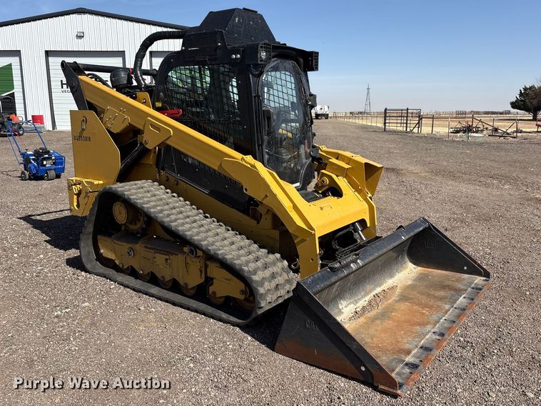 image for item EU0362 2018 Caterpillar 299D2 XHP tracked skid steer loader