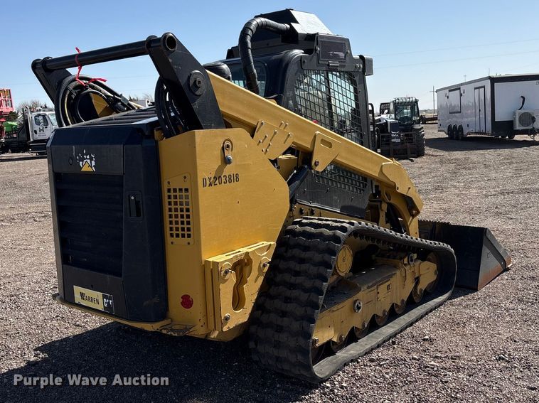 image for item EU0362 2018 Caterpillar 299D2 XHP tracked skid steer loader