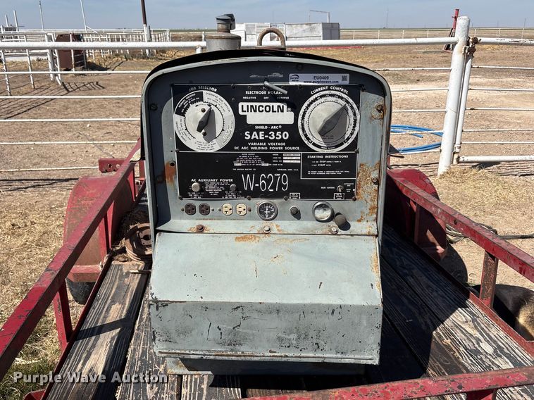 image for item EU0409 Lincoln SAE-350 F3L-912 welder/generator