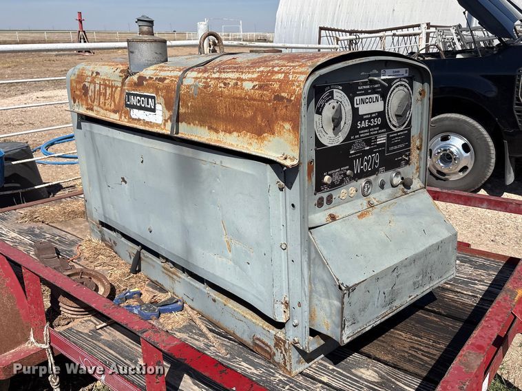 image for item EU0409 Lincoln SAE-350 F3L-912 welder/generator