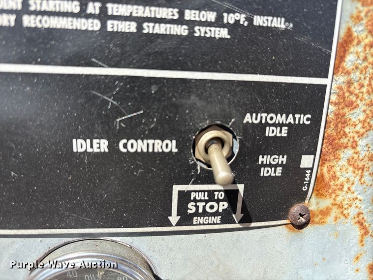 image for item EU0409 Lincoln SAE-350 F3L-912 welder/generator