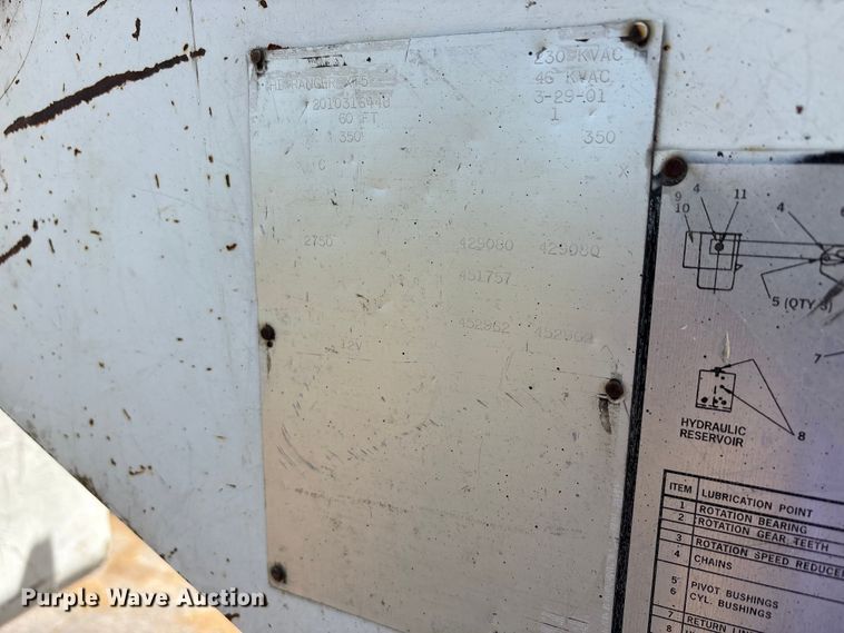 image for item EU0475 2001 International 4700 bucket truck