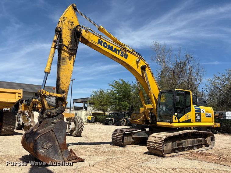 image for item EU7448 2021 Komatsu PC360LC-11 excavator