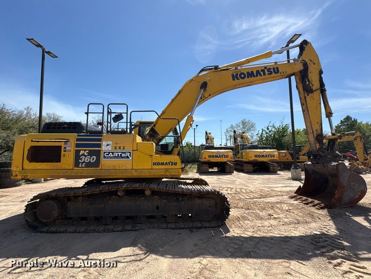 image for item EU7448 2021 Komatsu PC360LC-11 excavator