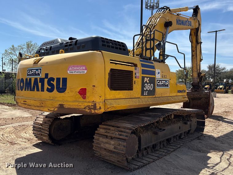 image for item EU7448 2021 Komatsu PC360LC-11 excavator