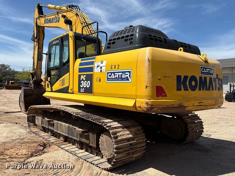 image for item EU7448 2021 Komatsu PC360LC-11 excavator