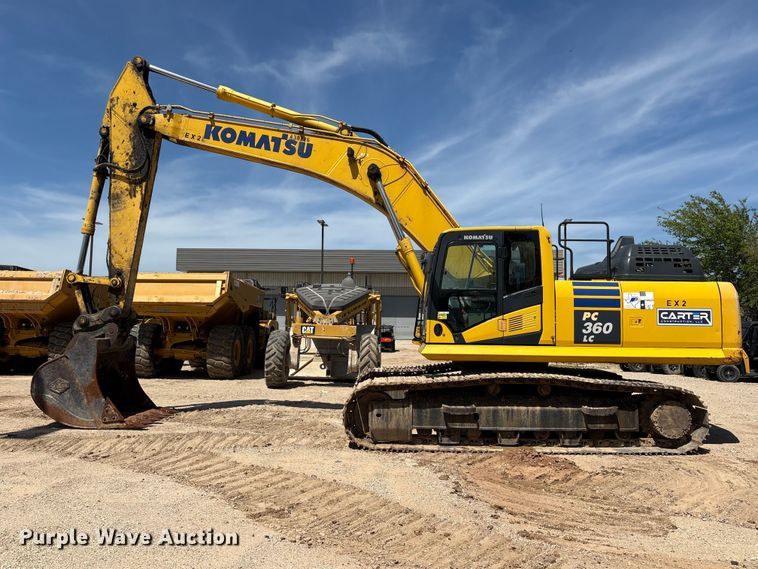 image for item EU7448 2021 Komatsu PC360LC-11 excavator