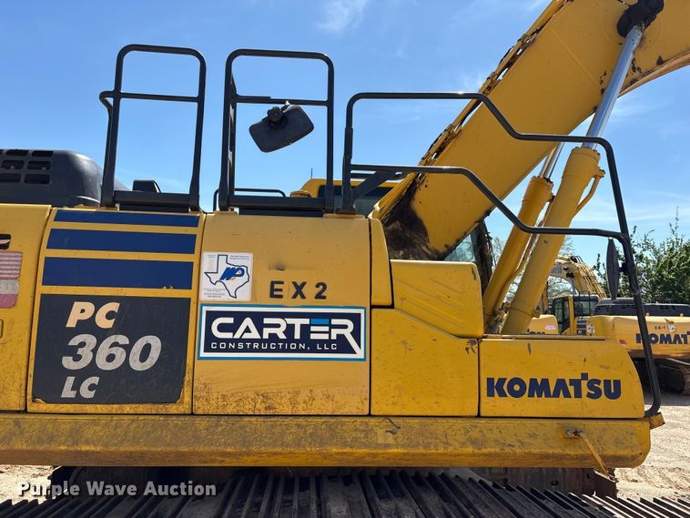 image for item EU7448 2021 Komatsu PC360LC-11 excavator
