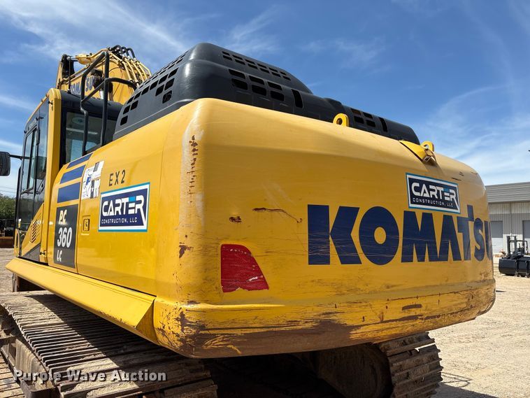 image for item EU7448 2021 Komatsu PC360LC-11 excavator