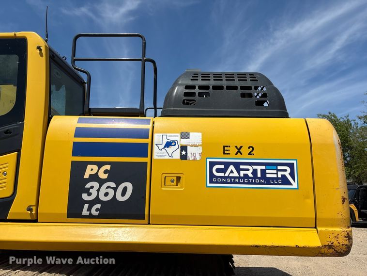 image for item EU7448 2021 Komatsu PC360LC-11 excavator