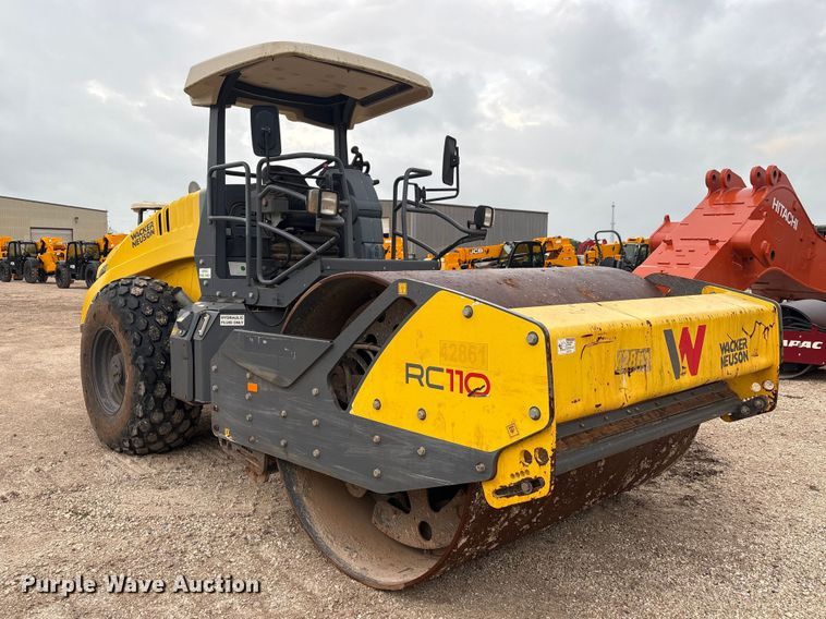 image for item EU7466 2019 Wacker Neuson RC110 single drum vibratory roller
