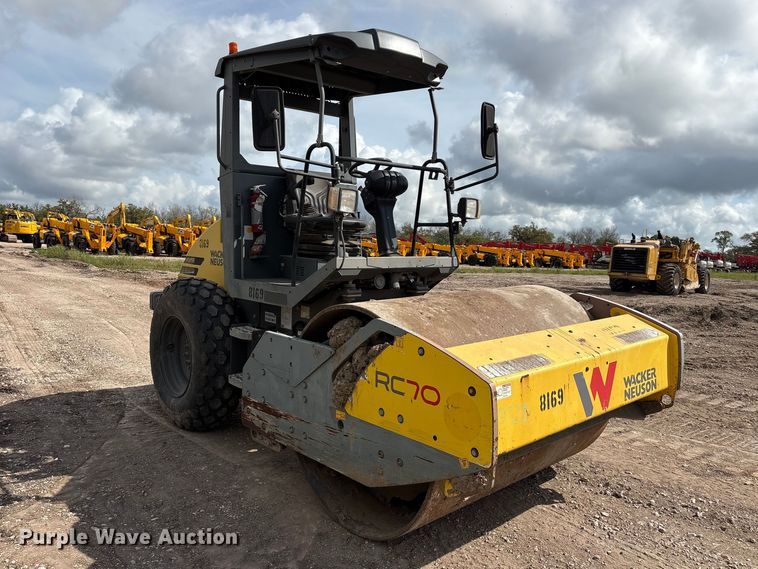 image for item EU7468 2018 Walker Neuson RC70 single drum vibratory roller