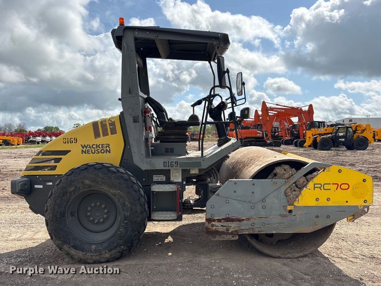 image for item EU7468 2018 Walker Neuson RC70 single drum vibratory roller