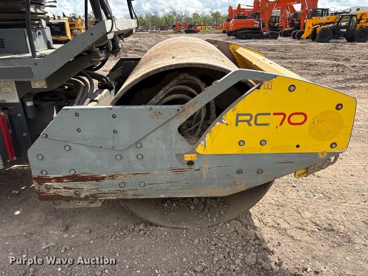 image for item EU7468 2018 Walker Neuson RC70 single drum vibratory roller