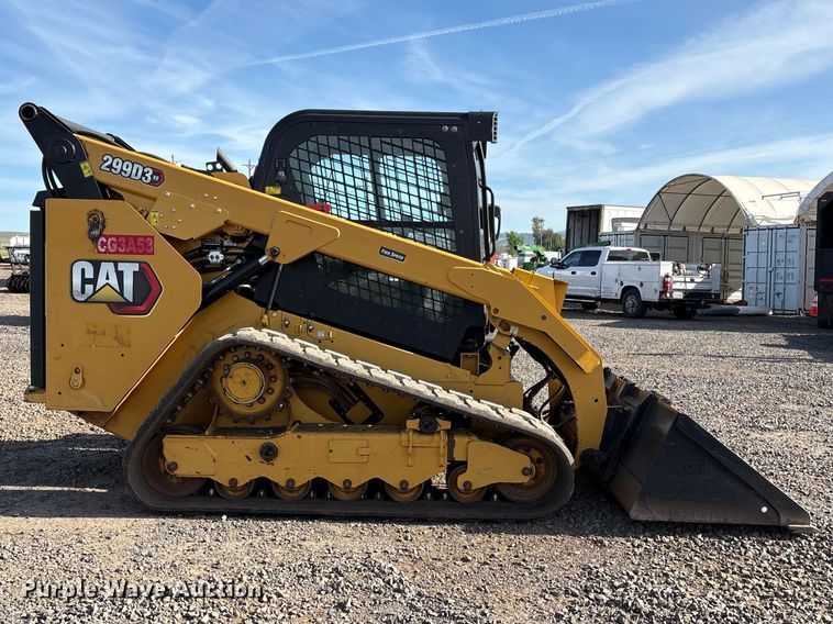 image for item EU8619 2020 Caterpillar 299D3 XE tracked skid steer loader