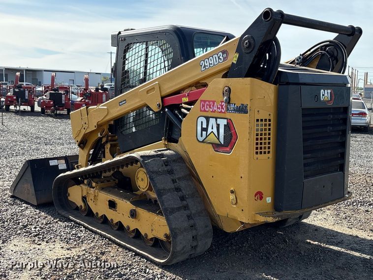 image for item EU8619 2020 Caterpillar 299D3 XE tracked skid steer loader