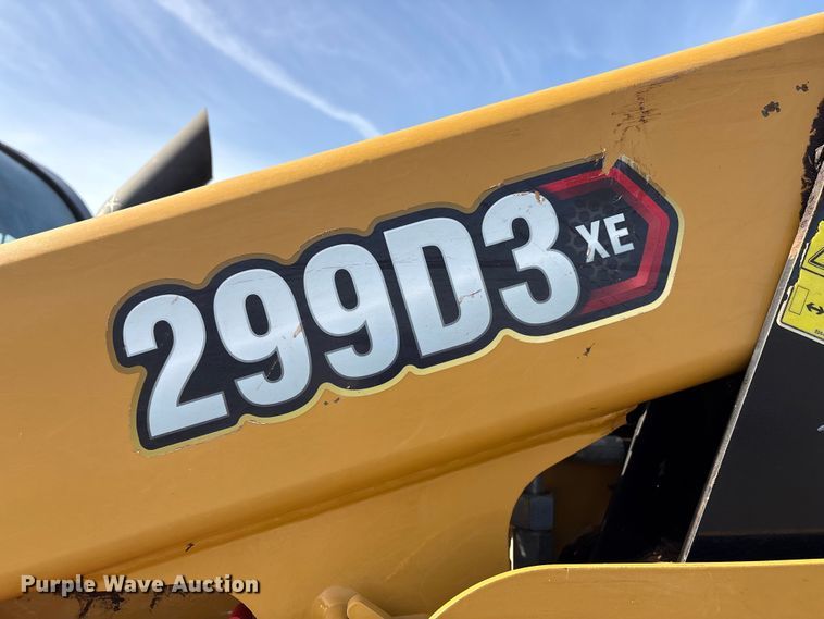 image for item EU8619 2020 Caterpillar 299D3 XE tracked skid steer loader