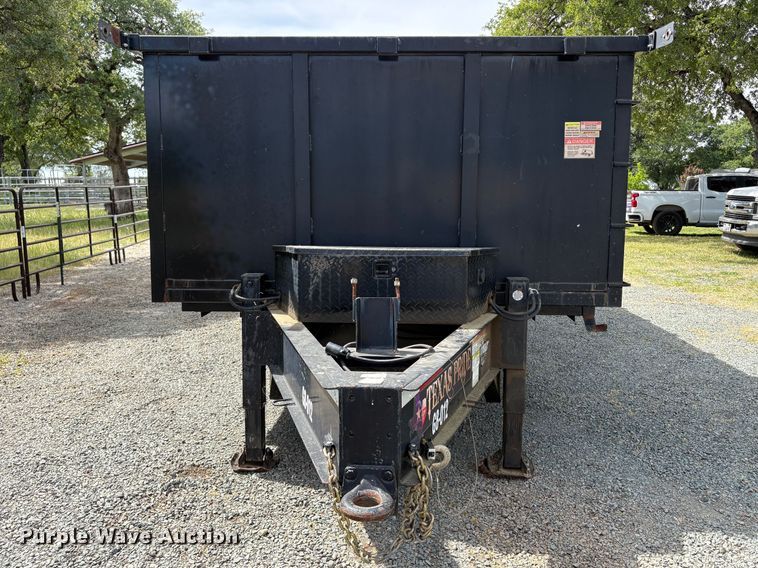 image for item EU8620 2018 Texas Pride DT82024KPH dump trailer