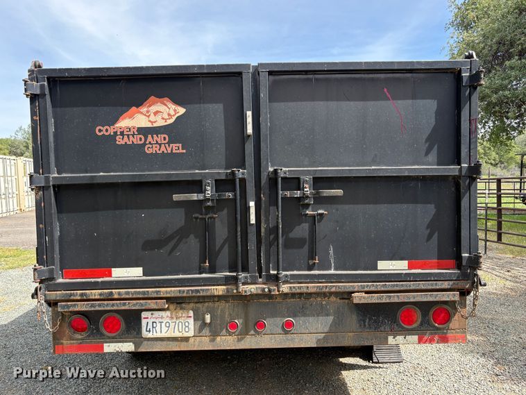 image for item EU8620 2018 Texas Pride DT82024KPH dump trailer