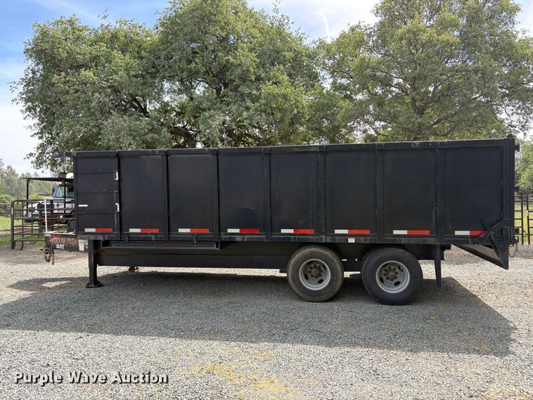 image for item EU8620 2018 Texas Pride DT82024KPH dump trailer