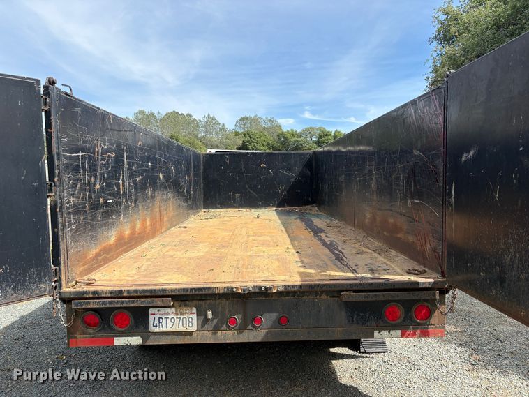 image for item EU8620 2018 Texas Pride DT82024KPH dump trailer