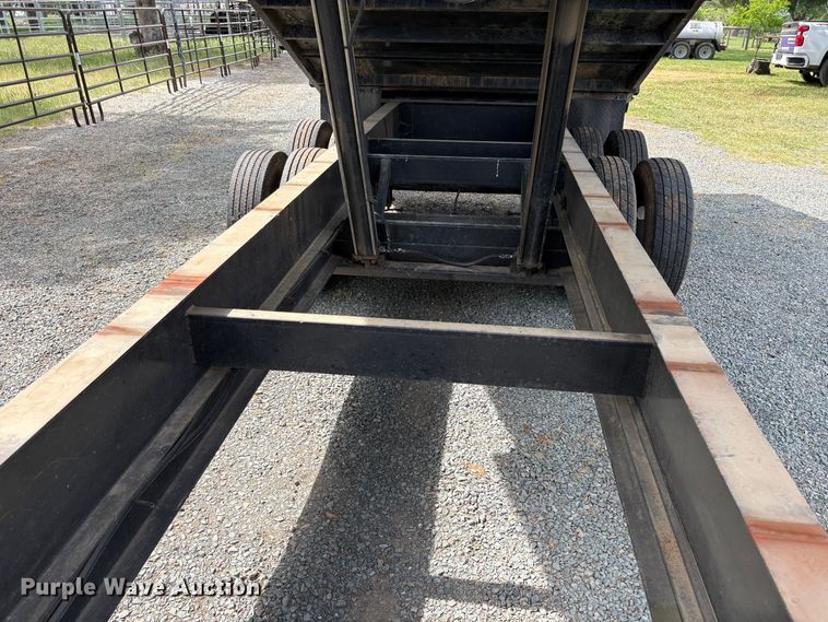 image for item EU8620 2018 Texas Pride DT82024KPH dump trailer