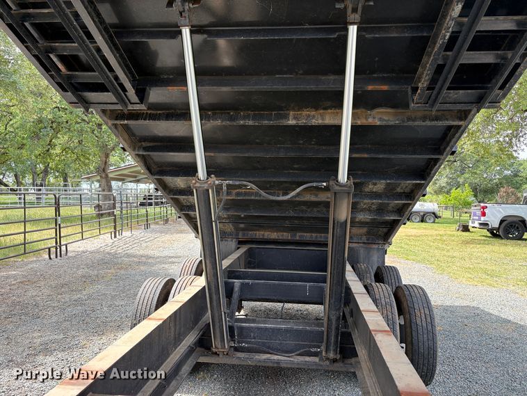 image for item EU8620 2018 Texas Pride DT82024KPH dump trailer