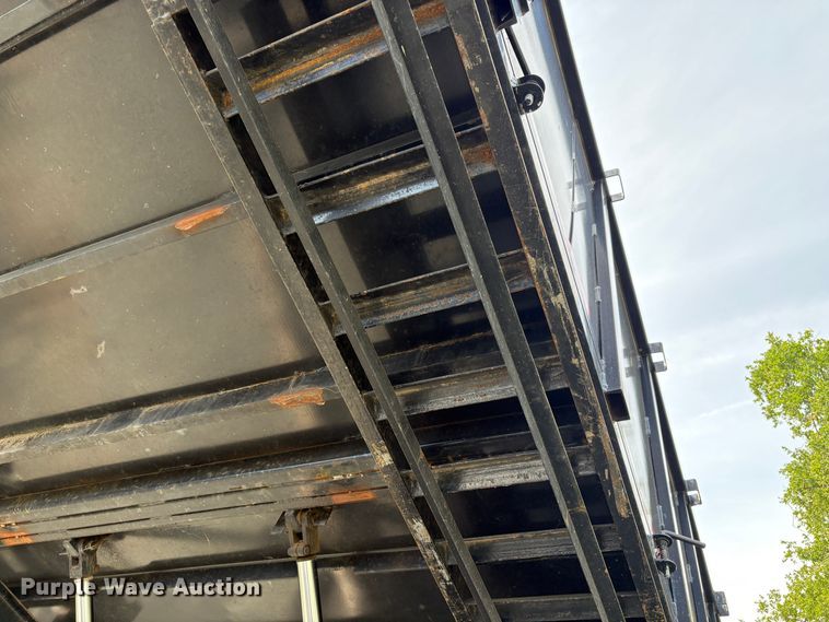 image for item EU8620 2018 Texas Pride DT82024KPH dump trailer