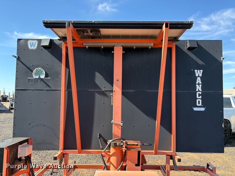 image for item EU8631 2008 WANCO WT-MB message board trailer