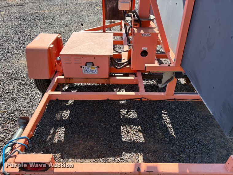 image for item EU8631 2008 WANCO WT-MB message board trailer