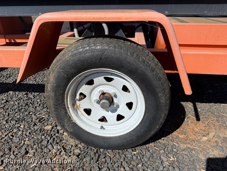 image for item EU8632 2016 American Signal Co message board trailer