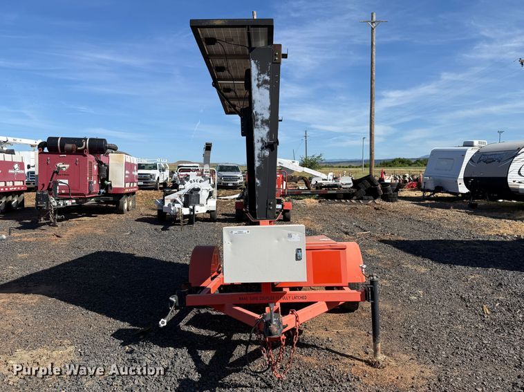 image for item EU8633 2011 WANCO Mini Matrix message board trailer