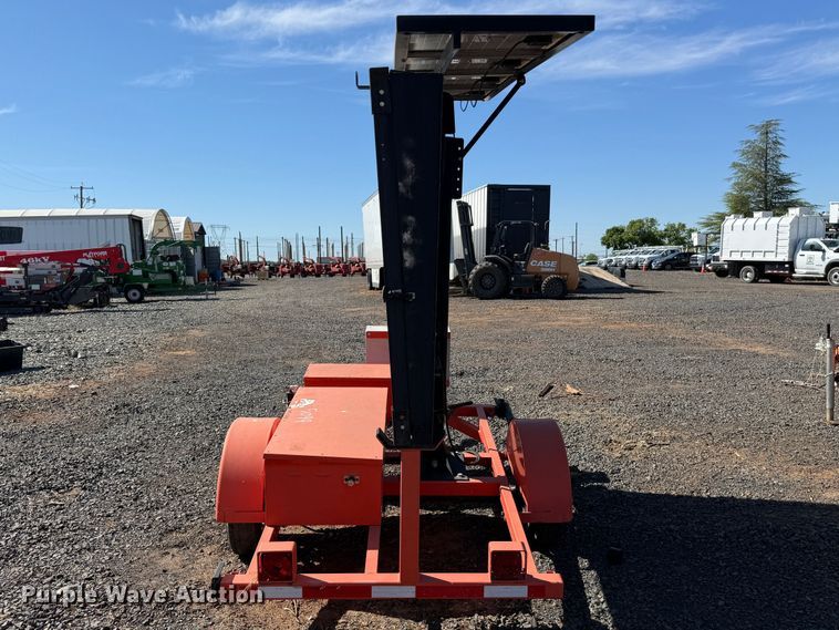 image for item EU8633 2011 WANCO Mini Matrix message board trailer