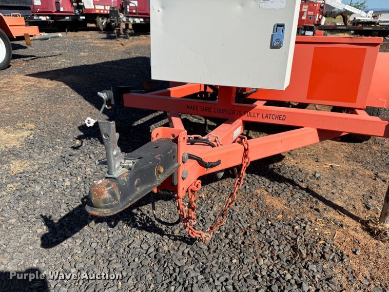 image for item EU8633 2011 WANCO Mini Matrix message board trailer