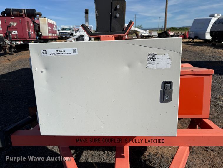 image for item EU8633 2011 WANCO Mini Matrix message board trailer