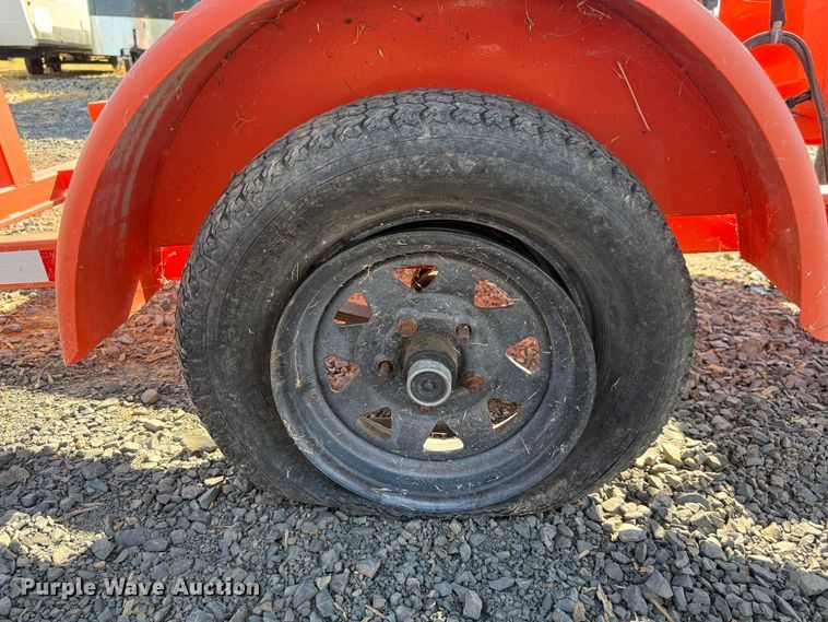 image for item EU8633 2011 WANCO Mini Matrix message board trailer