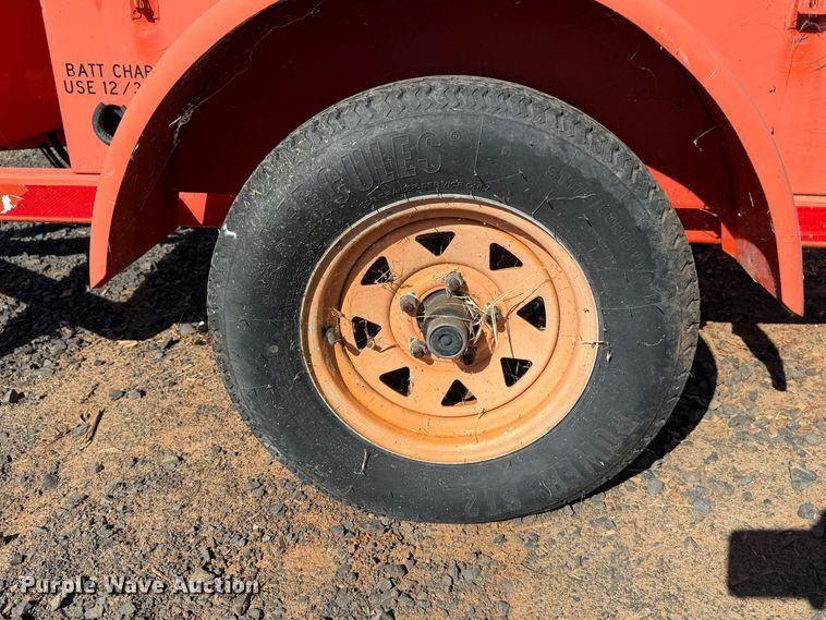 image for item EU8633 2011 WANCO Mini Matrix message board trailer