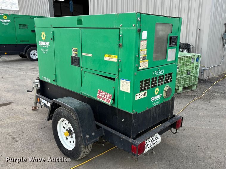 image for item EU8637 2015 Multiquip WhisperWattDCA-25SSIU4F generator