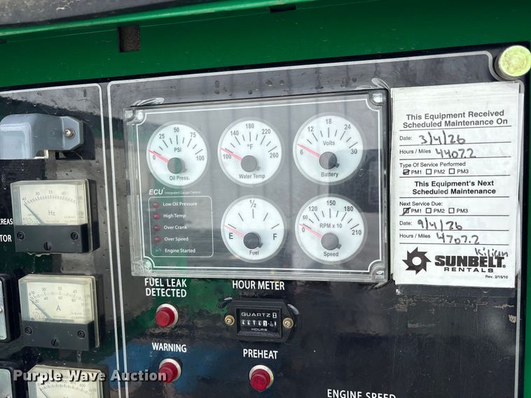 image for item EU8637 2015 Multiquip WhisperWattDCA-25SSIU4F generator