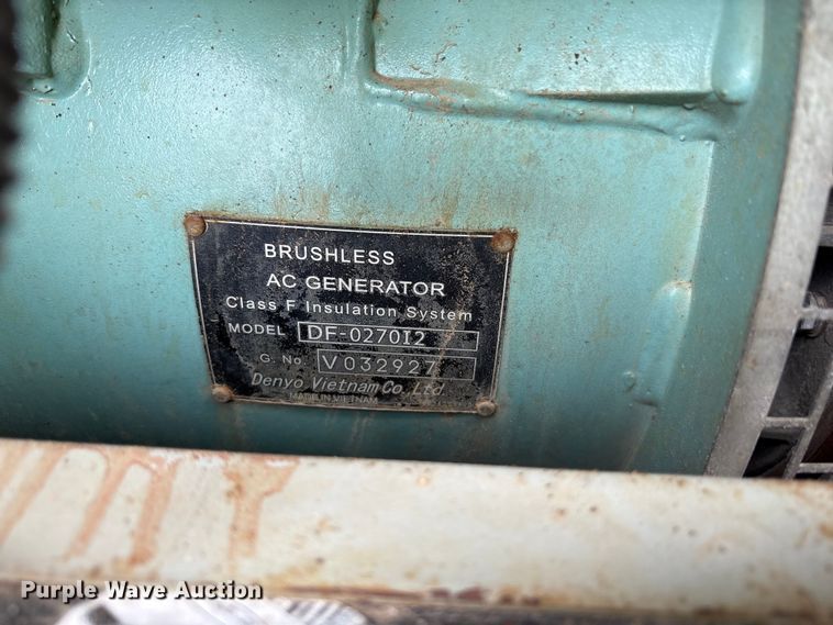 image for item EU8637 2015 Multiquip WhisperWattDCA-25SSIU4F generator