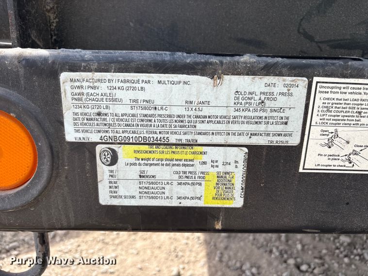 image for item EU8638 2013 Multiquip DCA-25SSIU4F generator