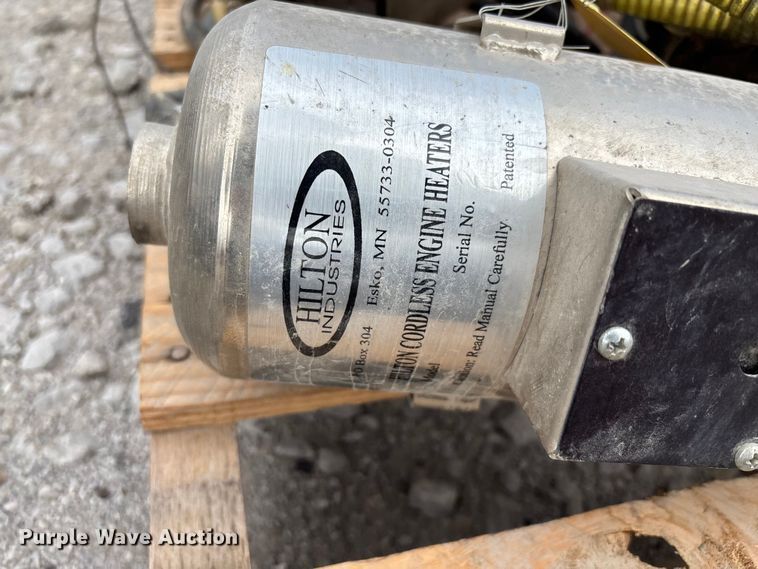 image for item EV2034 (8) Hilton cordless propane engine heaters