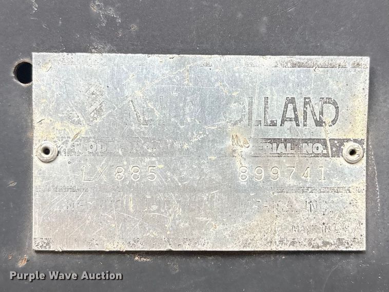 image for item EV2834 1996 New Holland LX885 skid steer loader