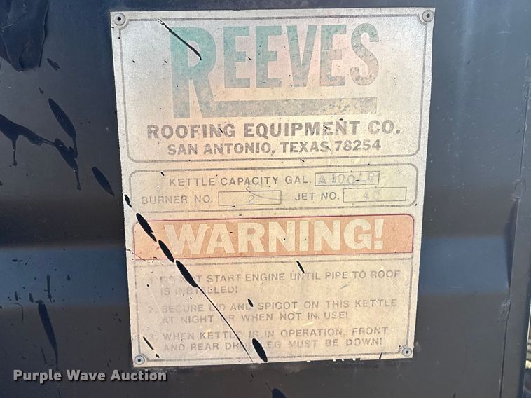 image for item EV2842 Asphalt crack fill equipment