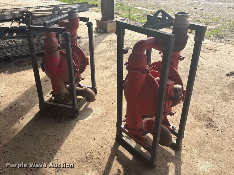 image for item EV2848 (2) Wilden double diaphragm pumps