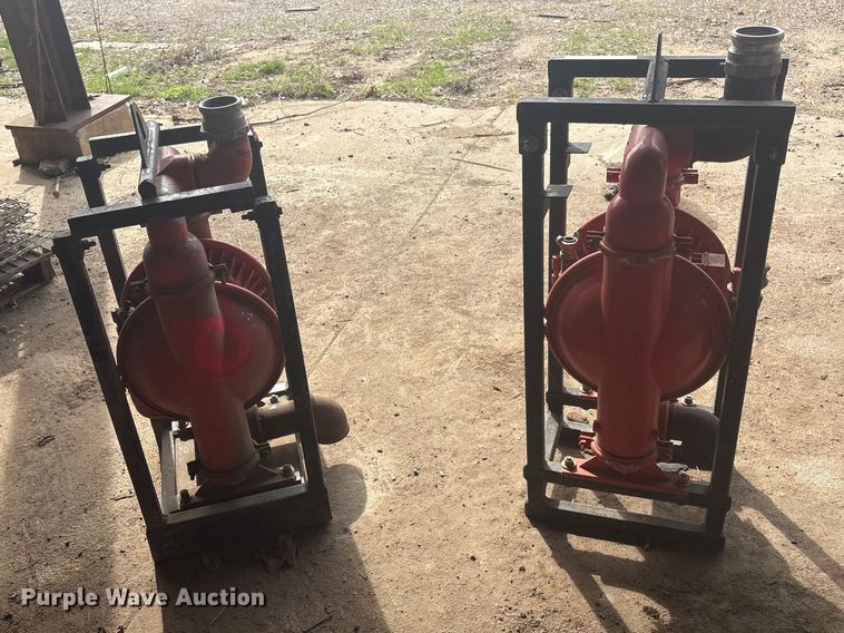 image for item EV2848 (2) Wilden double diaphragm pumps