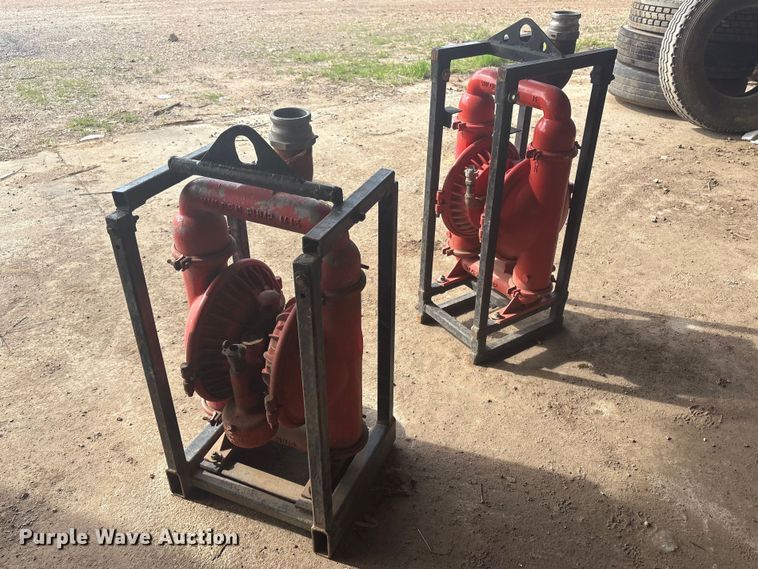 image for item EV2848 (2) Wilden double diaphragm pumps