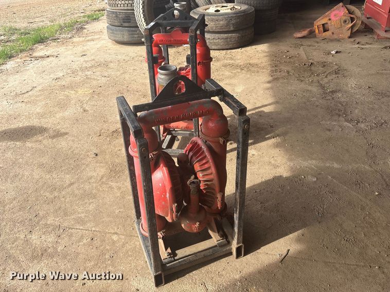 image for item EV2848 (2) Wilden double diaphragm pumps
