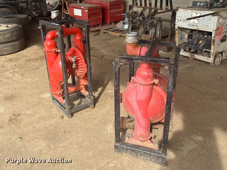 image for item EV2848 (2) Wilden double diaphragm pumps