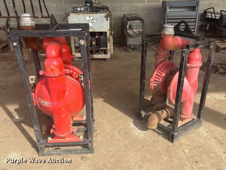 image for item EV2848 (2) Wilden double diaphragm pumps